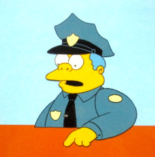 1990s simpsons police for sale  Niagara Falls