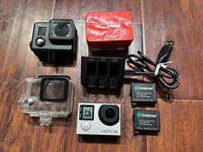 GoPro HERO4 Silver Action Camera with batteries, accessories, extra case / backs na sprzedaż GoPro HERO4 Silver Action Camera with batteries, accessories, extra case / backs na sprzedaż  Wysyłka do Poland