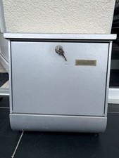 Briefkasten wandbriefksten gra gebraucht kaufen  Langenberg