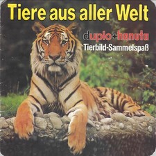 Duplo hanuta tierbilder gebraucht kaufen  Hannover