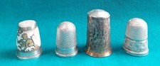 Lot silver thimbles for sale  MACCLESFIELD