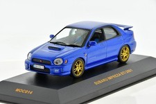 SUBARU Impreza STi Blue metaliczny 2001 1/43 ixo MOC014, używany na sprzedaż  PL