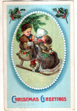 Antique embossed christmas for sale  Dillsburg