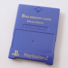 Usado, Cartão de memória PS2 8MB Fujiwork azul memória King 2 Playstation 2 fabricado no Japão 1543 comprar usado  Enviando para Brazil