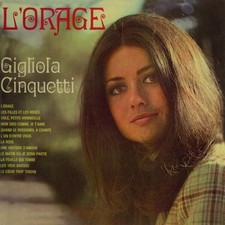 Gigliola cinquetti orage d'occasion  Hennebont