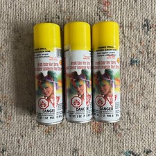 Yellow fluorescent hairspray for sale  ADDLESTONE