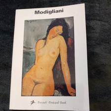 Modigliani postcard book for sale  LONDON