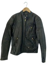 Rrl leather jacket d'occasion  Expédié en Belgium