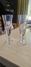 Antique pair glass for sale  HORSHAM