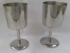 Two vintage stainless for sale  BARRY