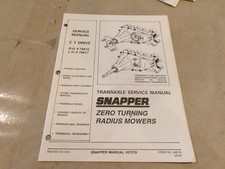 Snapper transaxle service for sale  Jasper