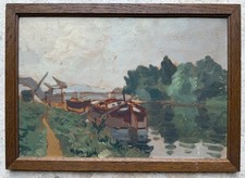 Tableau ancien bateaux d'occasion  Aix-en-Provence-