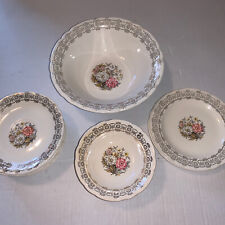 Lote 19 peças de flores brancas rosa feitas em união aro ouro 22k porcelana saxã francesa FSX40 comprar usado  Enviando para Brazil