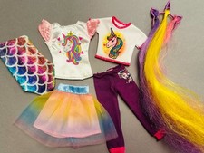 Barbie kleidung einhorn gebraucht kaufen  Leichlingen (Rheinland)