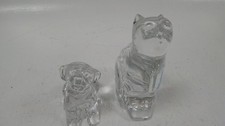 Clear glass animal for sale  RUGBY