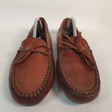 Clarks leather moccasins for sale  BIDEFORD