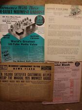 Vintage midwest radio for sale  Annandale