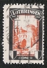 Timbre allemagne vignette d'occasion  Colmar
