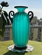 Vase verre verti d'occasion  Nice-