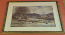 Vintage watercolour board for sale  BEDFORD