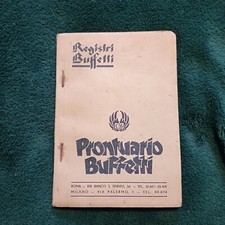Prontuario buffetti usato  Grottaferrata