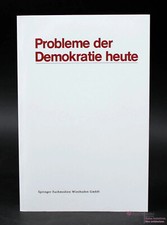 Probleme demokratie gebraucht gebraucht kaufen  Fürth