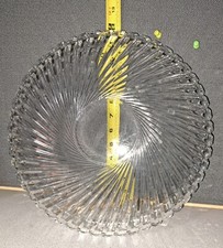 Crystal serving platter for sale  Etters