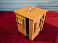 Teebox bambus fächer gebraucht kaufen  Peitz