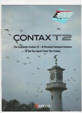 Contax camera brochure for sale  LLANWRTYD WELLS