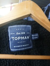 Topman parka coat for sale  BURY ST. EDMUNDS