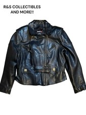Black leather motorcycle for sale  Beech Grove