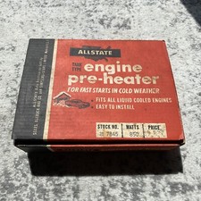 Pré-aquecedor vintage Allstate Engine novo na caixa original década de 1970 restaurador de colecionador comprar usado  Enviando para Brazil