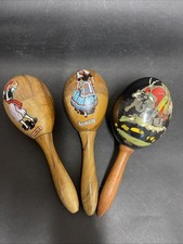Vintage spanish maracas for sale  CHESTERFIELD