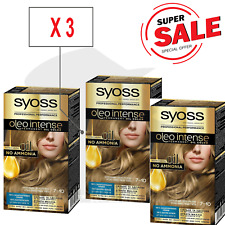 Tinta de cabelo permanente profissional intensa genuína SYOSS Oleo 7-10 comprar usado  Enviando para Brazil