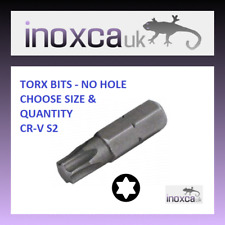 TORX BIT SEM FURO 25mm T4 T5 T6 T7 T8 T9 T10 T15 T20 T25 T27 T30 T35 T40 T45 T50 comprar usado  Enviando para Brazil
