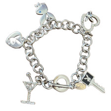 Playboy silver charm for sale  EASTBOURNE