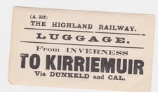 Highland railway luggage usato  Spedire a Italy