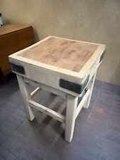 Antique butchers block for sale  LONDON