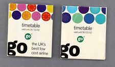 Airline timetable 2002 for sale  BRIGHTON