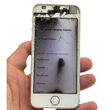 Smartphone Apple iPhone 5s dourado 16GB A1533 tela quebrada peças de reparo, usado comprar usado  Enviando para Brazil