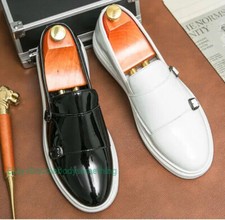 Mocassim Novo Masculino Mocassim Casual Sapatos de Trabalho Empresarial Escritório Fivela, usado comprar usado  Enviando para Brazil