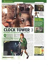 Clock Tower 3 Magazine Guida Playstation 2 Capcom PS2 2003 rare Italian review, usado comprar usado  Enviando para Brazil