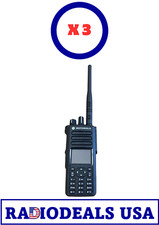Usado, Rádio VHF Motorola DP4800E MDH56JDN9VA1AN e antena PMAD4118A x 3 PC comprar usado  Enviando para Brazil