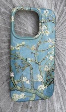 Capa telefone floral Casely iPhone 15 Pro Max MagSafe Van Gogh flor de amêndoa com caixa, usado comprar usado  Enviando para Brazil