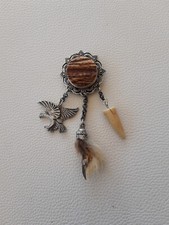 Trachten kragenspange vintage gebraucht kaufen  Großwallstadt