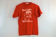 Camiseta Feminina Gráfica Biochimistry Biochimie Pequena Vermelha Stanfields Vintage Anos 80 comprar usado  Enviando para Brazil