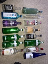 Assorted empty alcohol for sale  NORWICH
