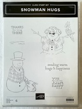 Stampin stempelset snowman gebraucht kaufen  Lüchow