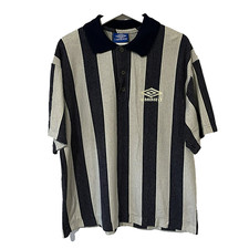 Camisa polo Umbro vintage masculina listrada manga curta tamanho XL feita na Austrália comprar usado  Enviando para Brazil