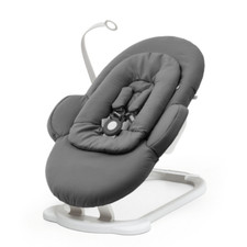 Pula-pula Stokke Steps bebê em cinza escuro e branco comprar usado  Enviando para Brazil
